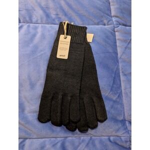 Aerie‎ Touchpoint Gloves Black Knit One Size